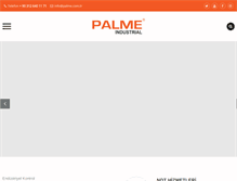 Tablet Screenshot of palme.com.tr